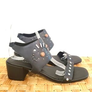 Kelsi Dagger Black Brooklyn Sabrina Sandals Size 7